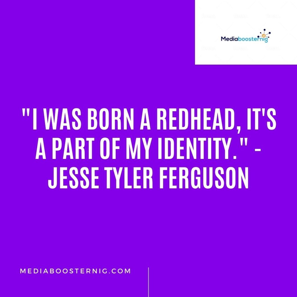 Red Hair Color Quotes for Instagram